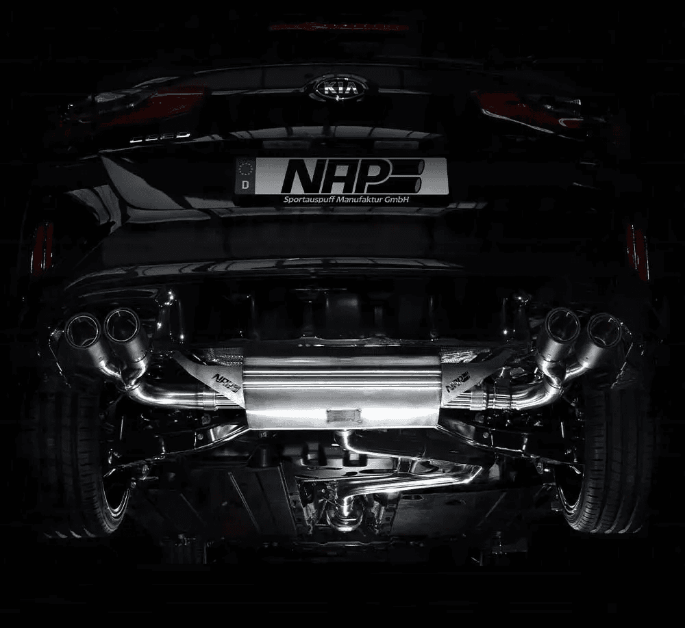 KIA CEE'D GT - DUPLEX SPORTAUSPUFF ANLAGE AB OPF