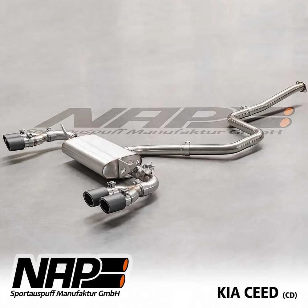 KIA CEE'D GT - DUPLEX SPORTAUSPUFF ANLAGE AB OPF – Bild 3