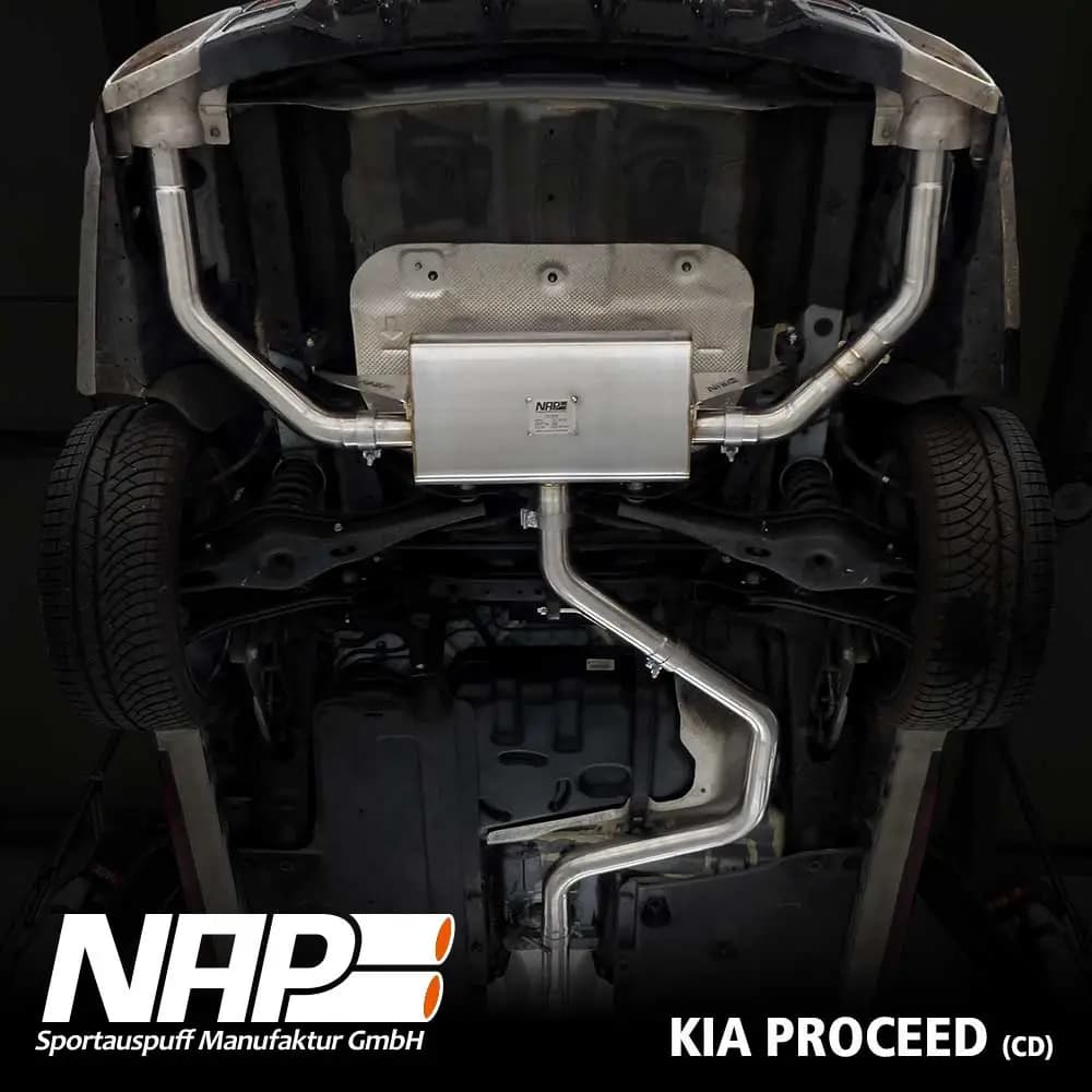 KIA PROCEE'D CD GT - NAP DUPLEX SPORTAUSPUFF ANLAGE AB OPF
