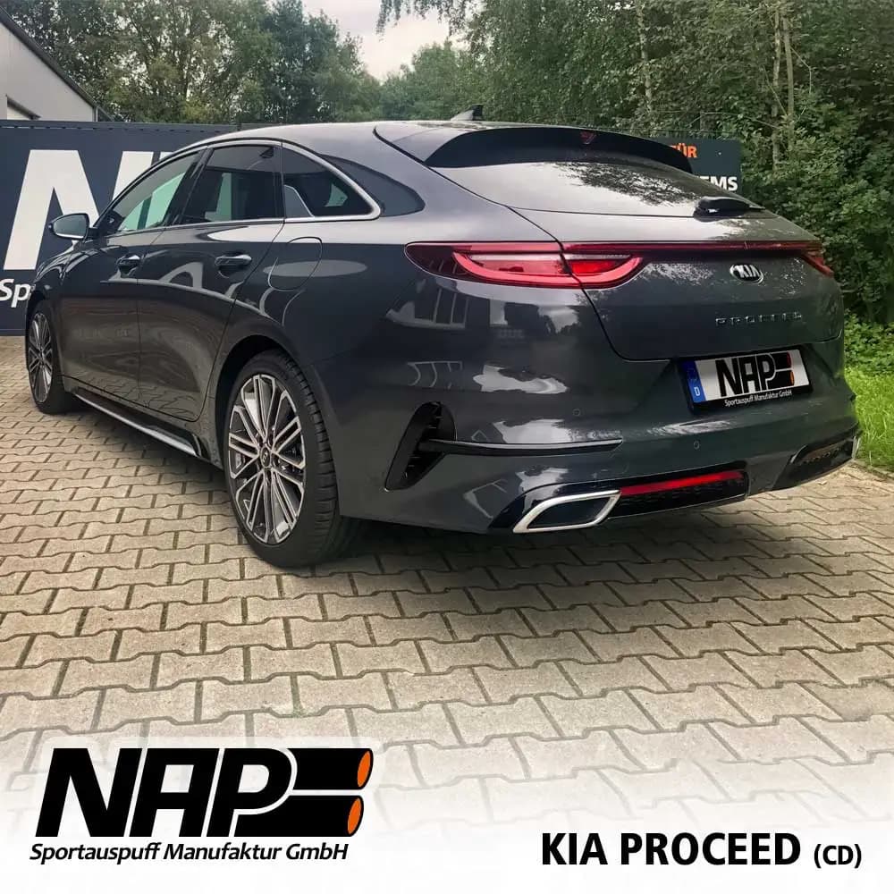 KIA PROCEE'D - NAP DUPLEX SPORTAUSPUFF ANLAGE AB OPF – Bild 5