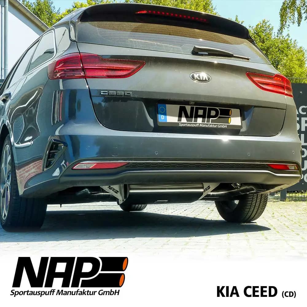 KIA CEE'D SW - NAP DUPLEX SPORTAUSPUFF ANLAGE AB OPF – Bild 5