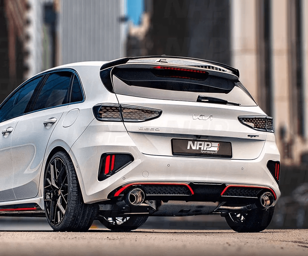 KIA CEE'D GT - DUPLEX SPORTAUSPUFF ANLAGE AB OPF