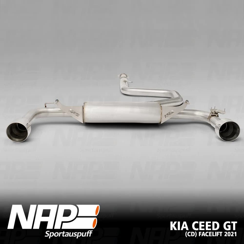 KIA CEE'D GT - DUPLEX SPORTAUSPUFF ANLAGE AB OPF – Bild 3