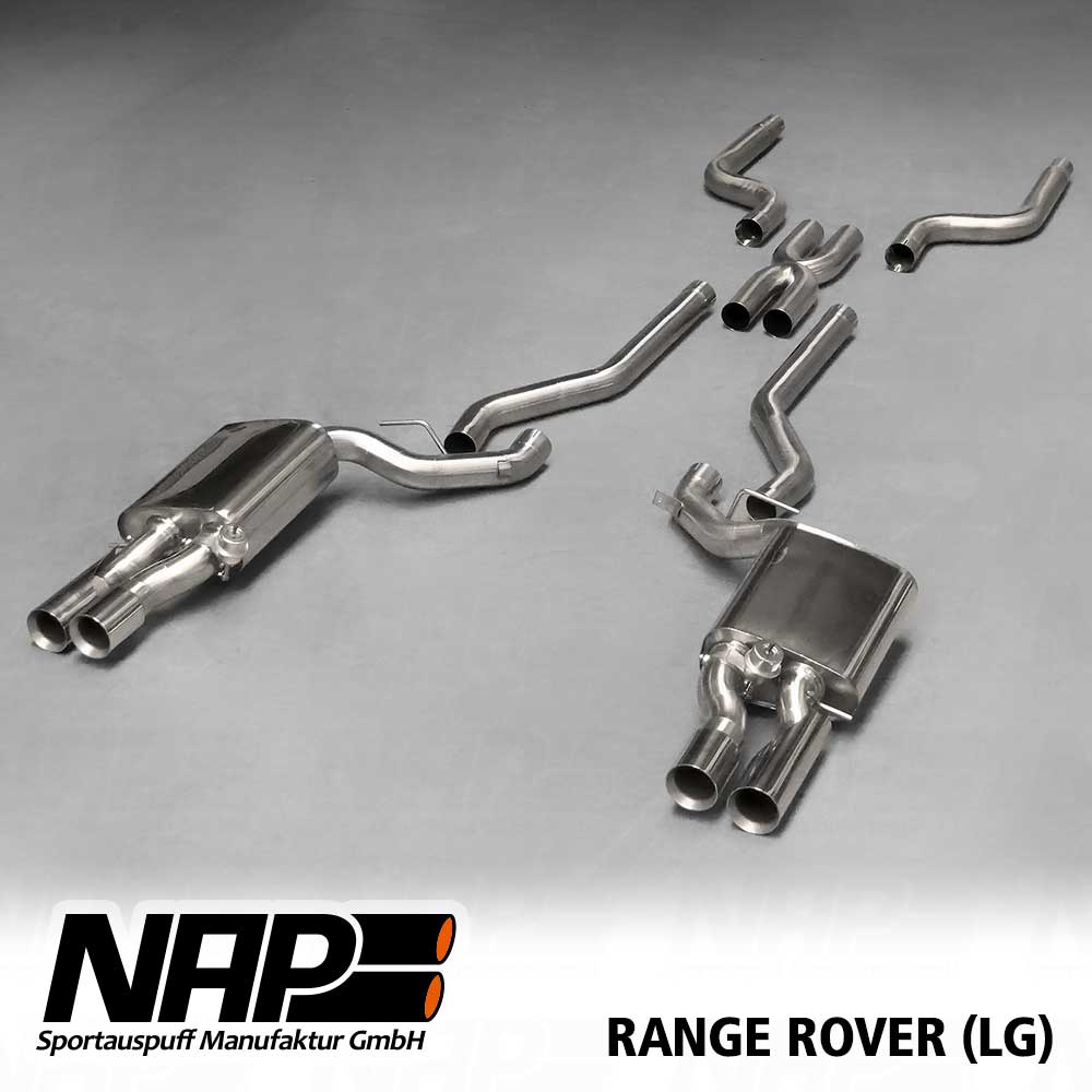 LAND ROVER RANGE ROVER 4 - NAP DUPLEX SPORTAUSPUFF ANLAGE