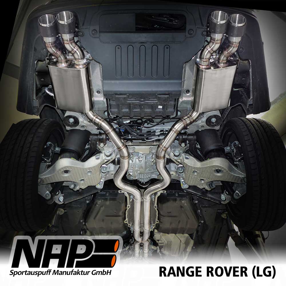 LAND ROVER RANGE ROVER 4 - NAP DUPLEX SPORTAUSPUFF ANLAGE – Bild 3
