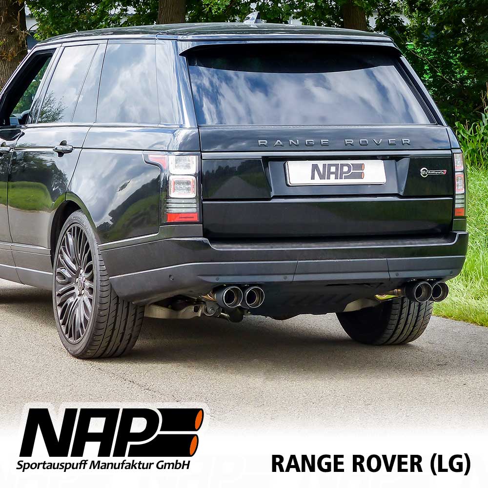 LAND ROVER RANGE ROVER 4 - NAP DUPLEX SPORTAUSPUFF ANLAGE – Bild 4