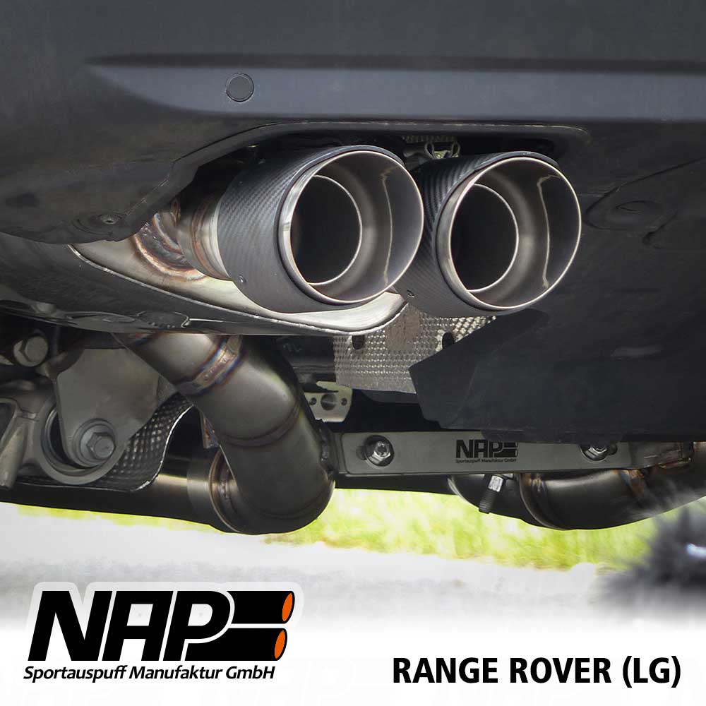 LAND ROVER RANGE ROVER 4 - NAP DUPLEX SPORTAUSPUFF ANLAGE – Bild 5
