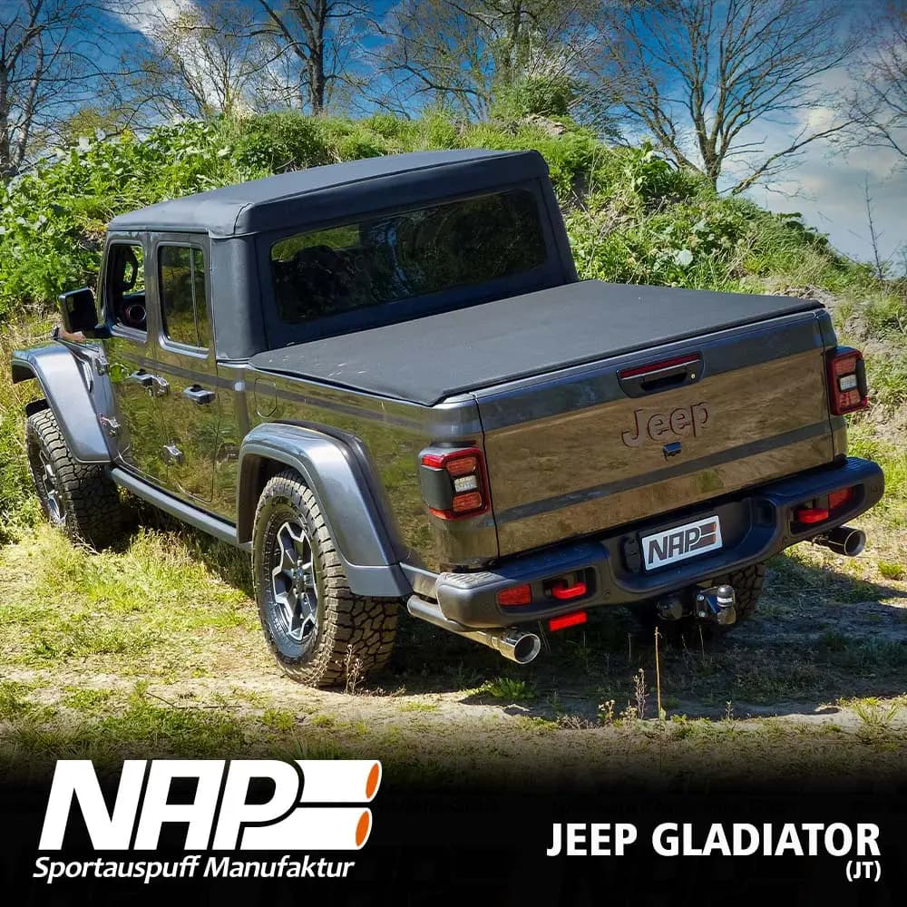JEEP GLADIATOR - NAP DUPLEX SPORTAUSPUFF ANLAGE