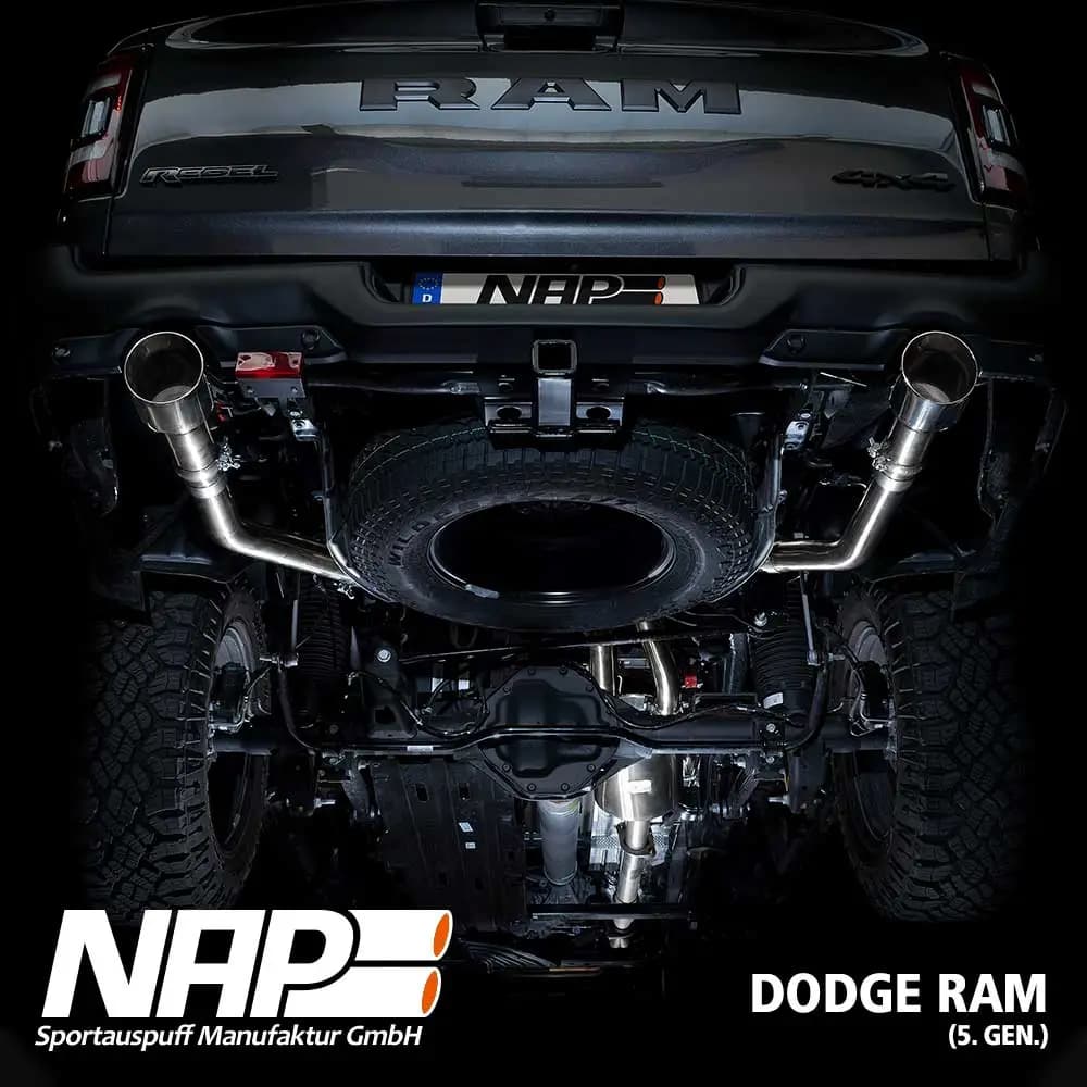 DODGE RAM 1500 - NAP DUPLEX SPORTAUSPUFFANLAGE