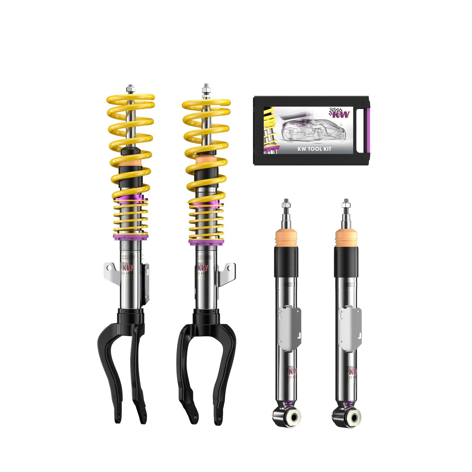 BMW F11 TOURING - KW GEWINDEFAHRWERK V3 INOX (30-60|15-45)