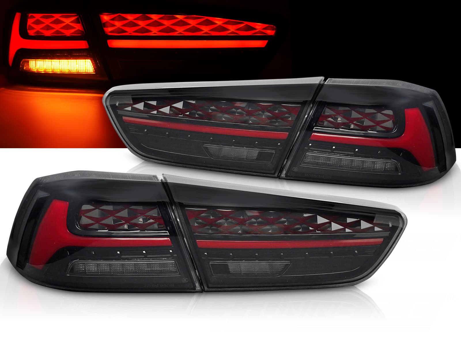 MITSUBISHI LANCER EVO X - LED LIGHTBAR RÜCKLEUCHTEN V.5