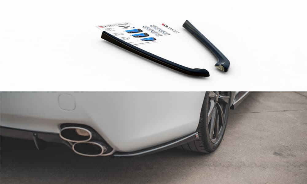 LEXUS IS F - MAXTON DESIGN HECK ANSATZ SIDE FLAPS