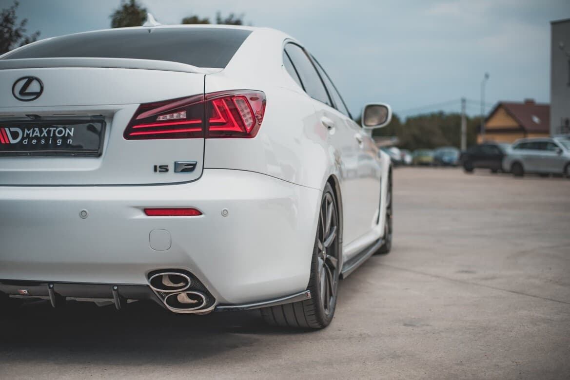 LEXUS IS F - MAXTON DESIGN HECK ANSATZ SIDE FLAPS – Bild 3