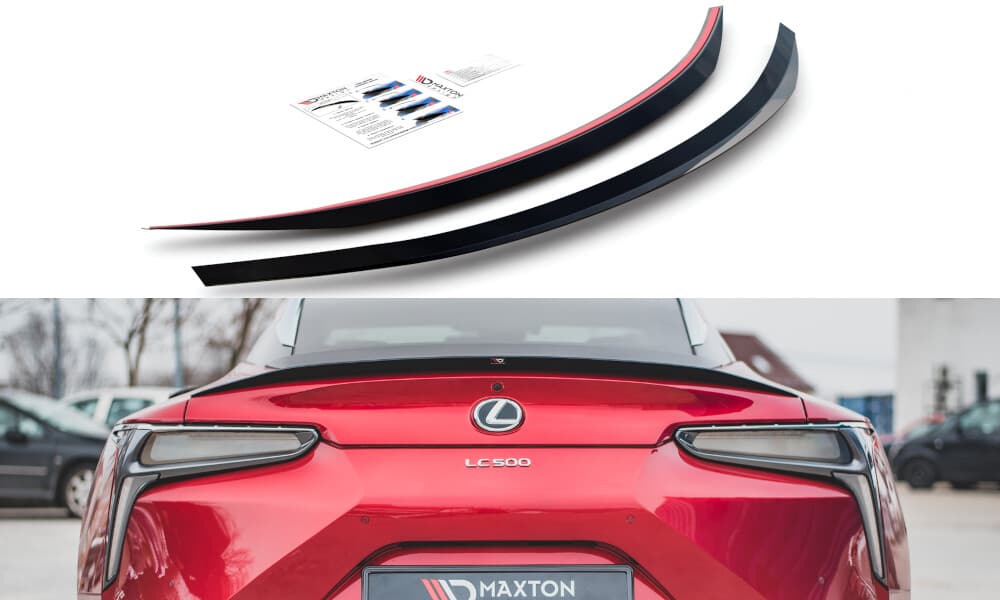 LEXUS LC 500 - MAXTON DESIGN HECK SPOILER LIPPE