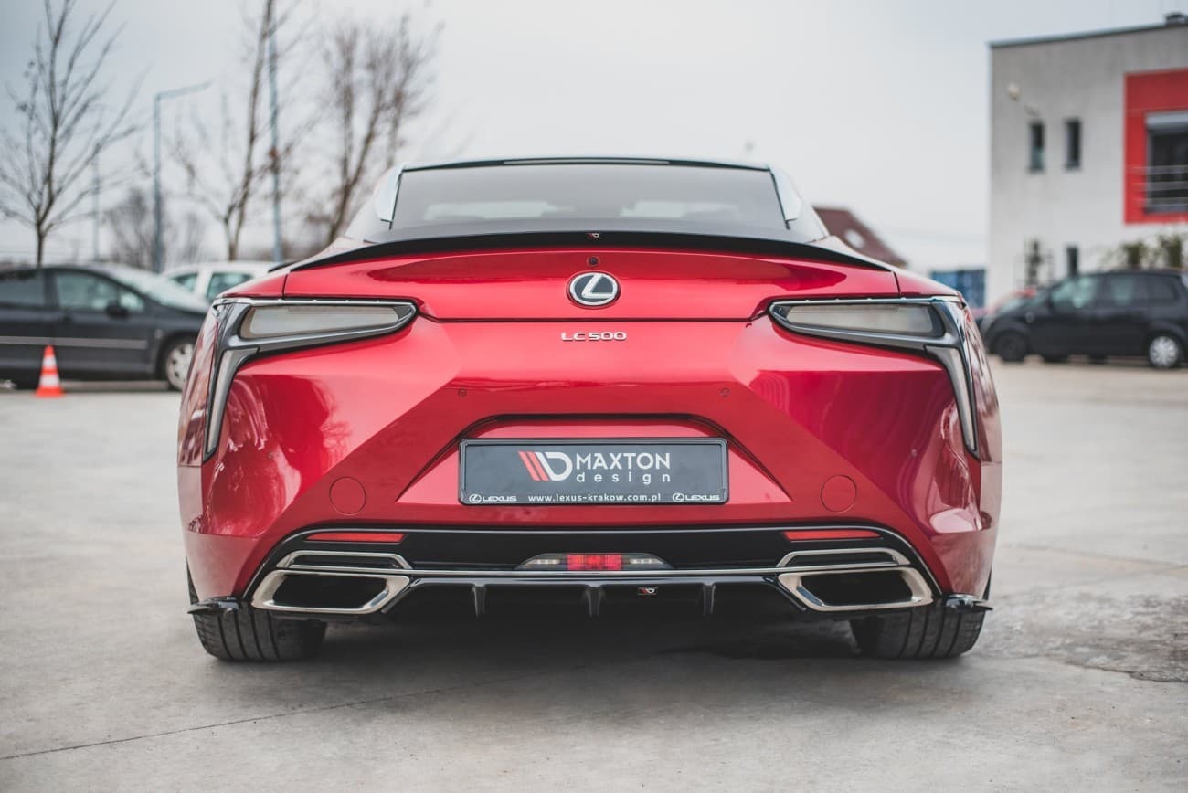 LEXUS LC 500 - MAXTON DESIGN HECK ANSATZ SIDE FLAPS – Bild 3