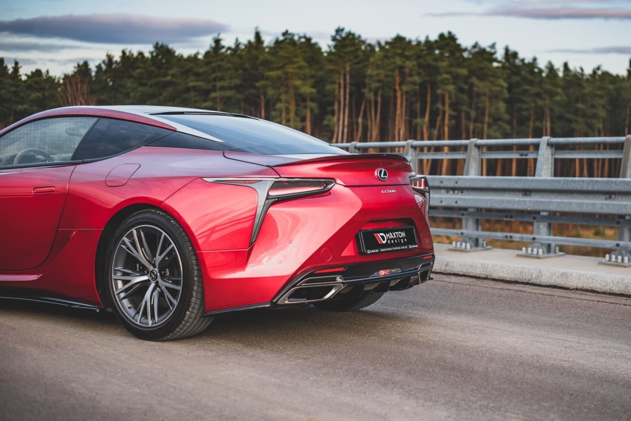 LEXUS LC 500 - MAXTON DESIGN HECK ANSATZ SIDE FLAPS – Bild 4