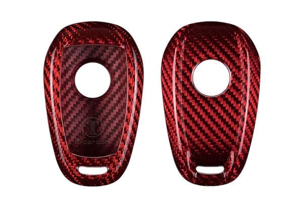 T-Carbon Red Carbon Case Schlüssel Hülle für Alfa Romeo Modelle