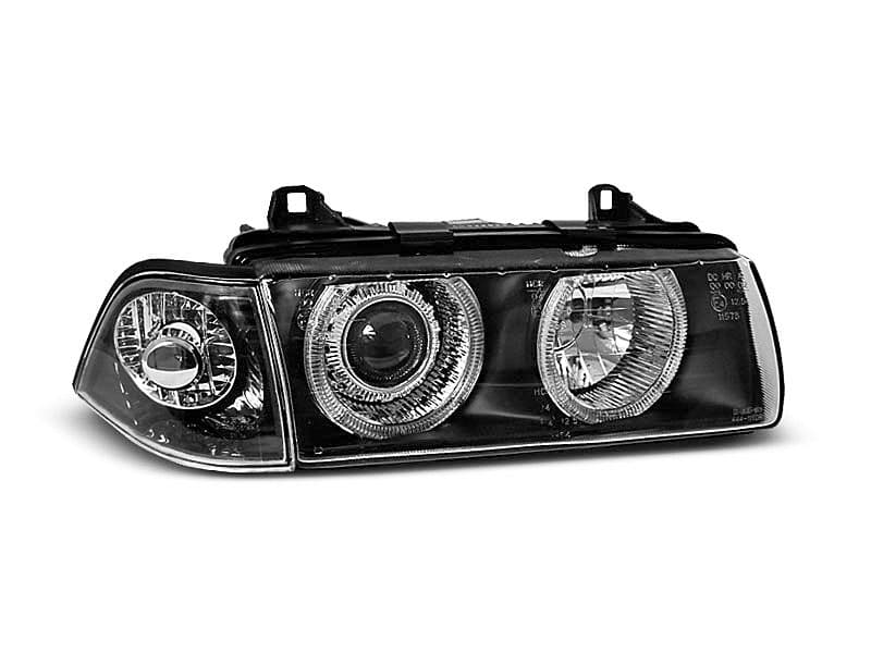 BMW E36 COUPE - SCHEINWERFER ANGEL EYES – Bild 4
