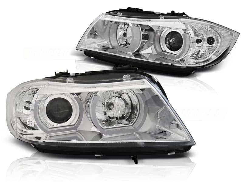 BMW E91 - LED ANGEL EYES SCHEINWERFER – Bild 4