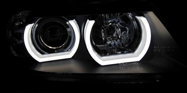 BMW E91 - XENON LED ANGEL EYES SCHEINWERFER – Bild 2