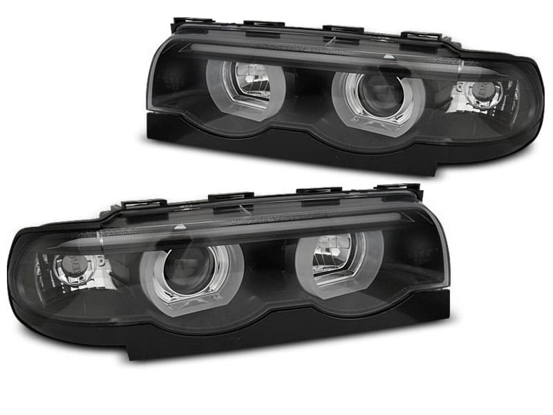 BMW E38 - SCHEINWERFER LED ANGEL EYES