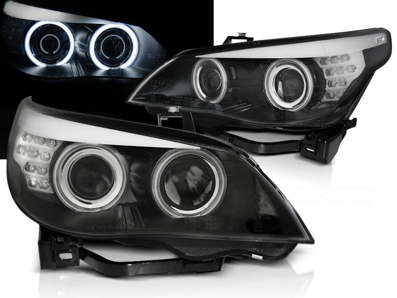 BMW E60 -2004 - XENON SCHEINWERFER ANGEL EYES (DS2)