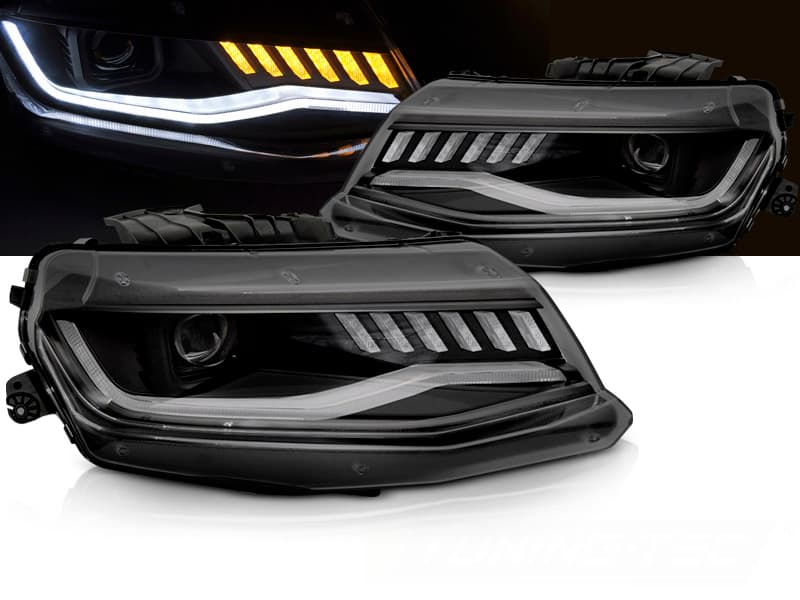 CHEVROLET CAMARO 2016->2018 - XENON LED LIGHTBAR SCHEINWERFER (DYNAMIC)