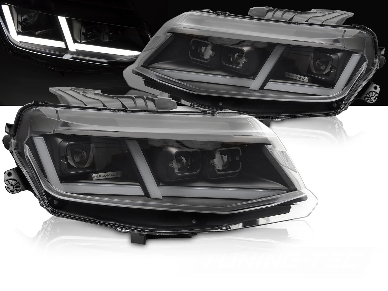 CHEVROLET CAMARO 2016->2018 - FULL LED TAGFAHRLICHT SCHEINWERFER (DYNAMIC)