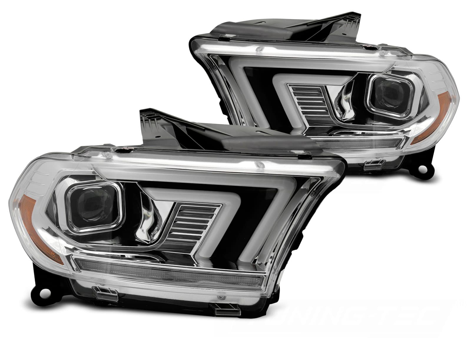 DODGE DURANGO 2010 - 2013 - XENON LED LIGHTBAR SCHEINWERFER V.1