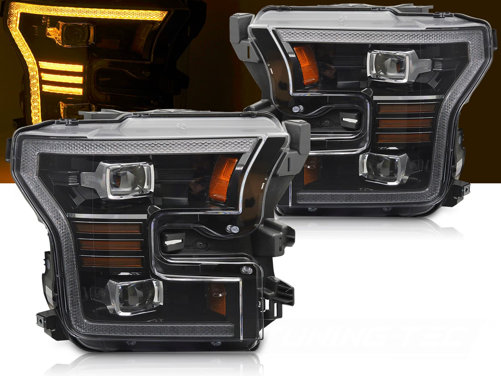 FORD F150 2014+ - VOLL LED SCHEINWERFER (DYNAMIC)