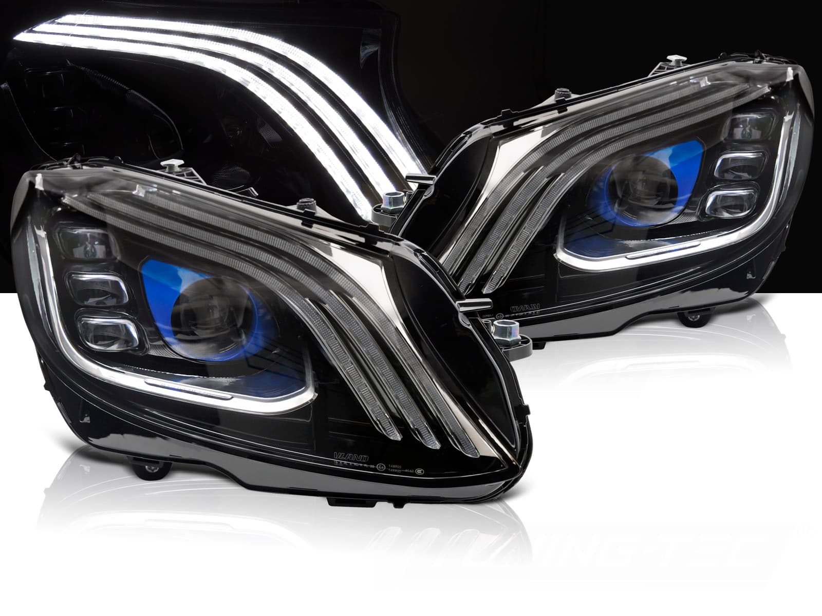 MERCEDES C-KLASSE - FULL LED TAGFAHRLICHT SCHEINWERFER W222 OPTIK