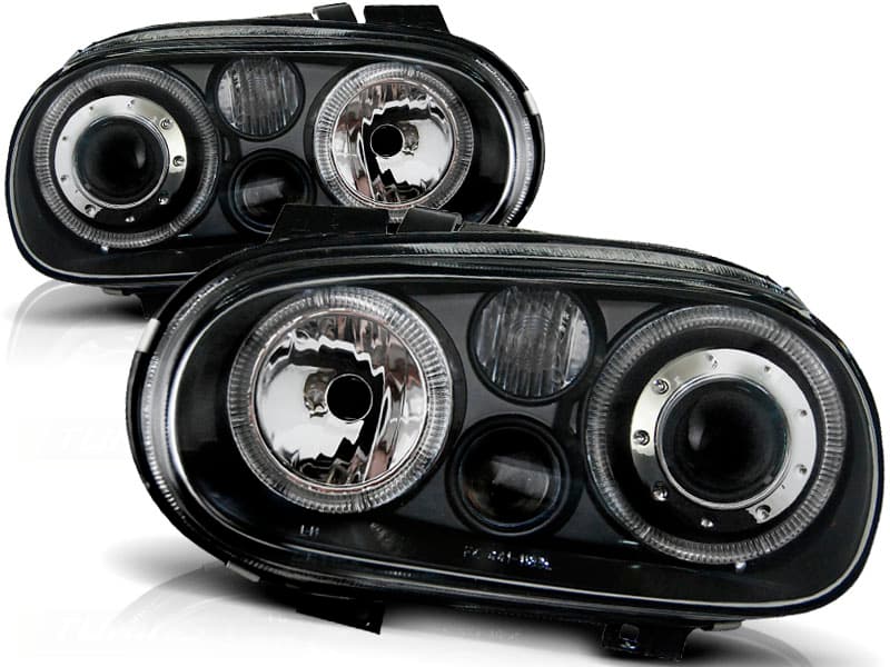 VW GOLF 4 - SCHEINWERFER ANGEL EYES