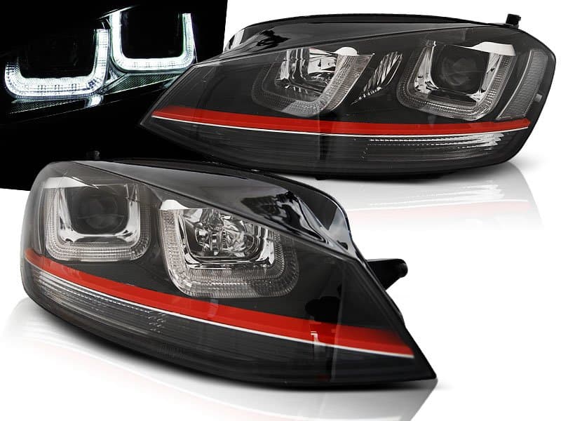 VW GOLF 7 - TAGFAHRLICHT SCHEINWERFER GTI-LOOK