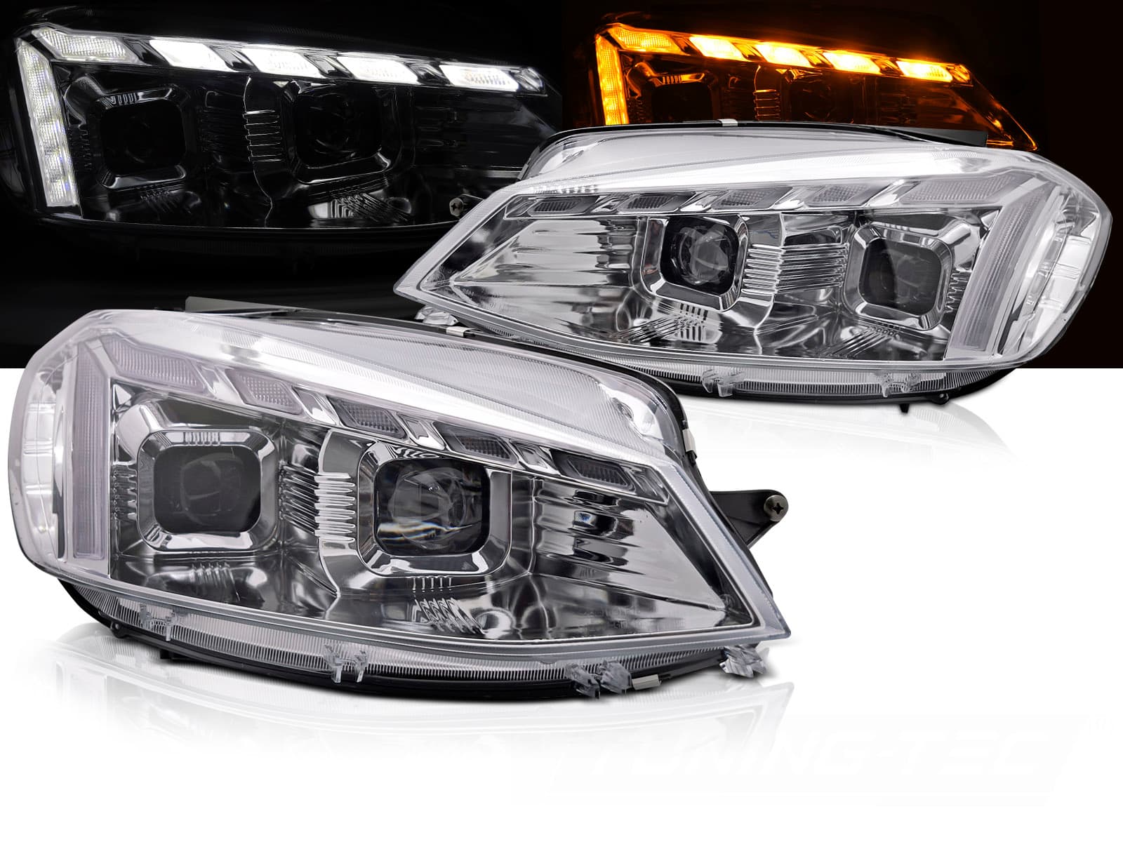 VW GOLF 7.5 - LED TAGFAHRLICHT SCHEINWERFER DYNAMIC