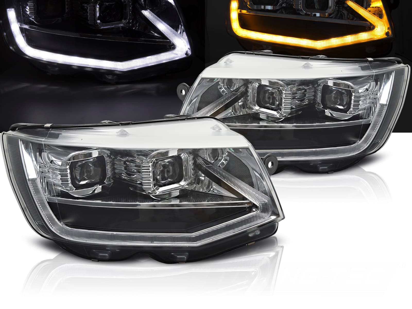 VW T6 - FULL LED TAGFAHRLICHT SCHEINWERFER (DYNAMIC) V.7