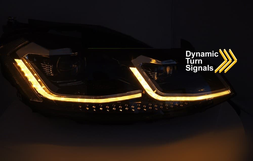 VW GOLF 7.5 - FULL LED TAGFAHRLICHT SCHEINWERFER DYNAMIC V.3 – Bild 2