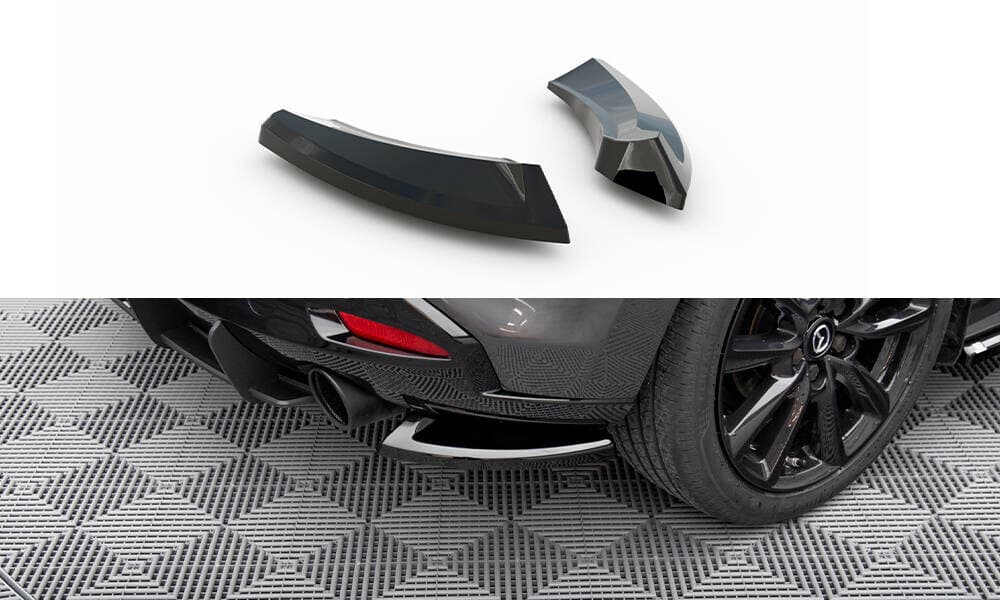 MAZDA 3 - MAXTON DESIGN SIDE DIFFUSOR FLAPS HECKANSATZ