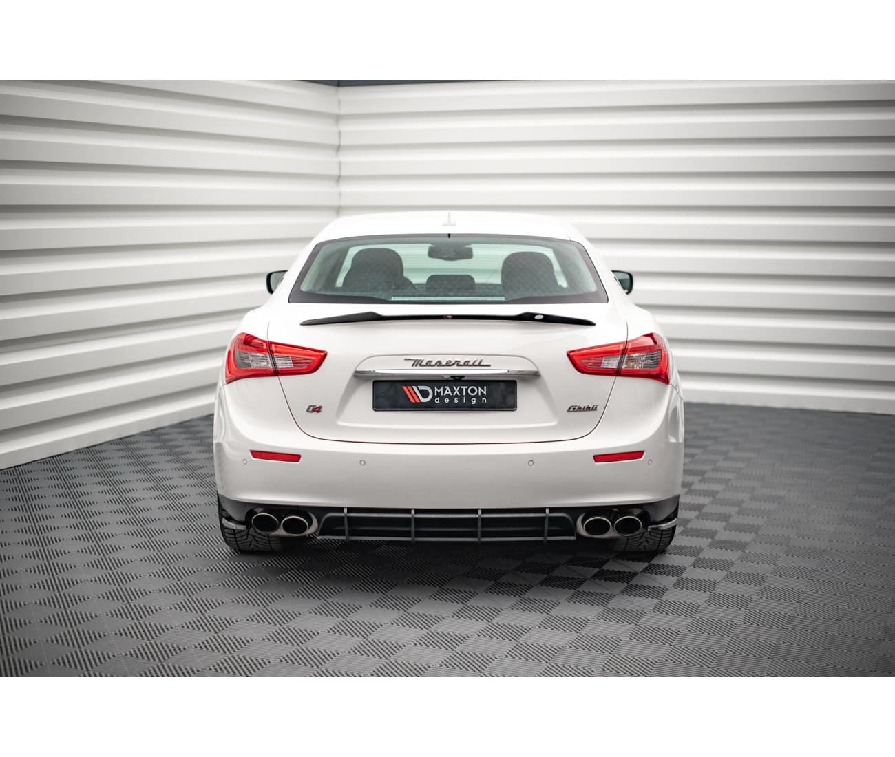 MASERATI GHIBLI MODENA 10.2017+ - MAXTON DESIGN HECK SPOILER LIPPE ABRISSKANTE – Bild 2