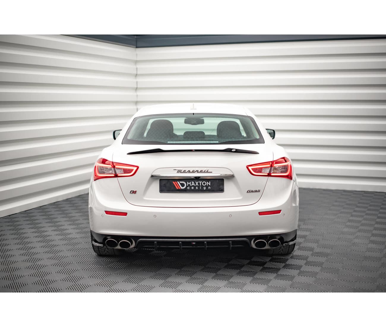 MASERATI GHIBLI - MAXTON DESIGN HECK DIFFUSOR ANSATZ – Bild 3
