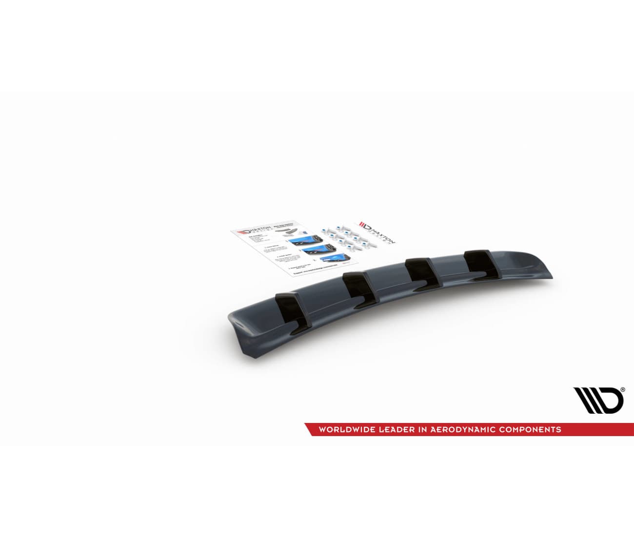 MASERATI GHIBLI - MAXTON DESIGN HECK DIFFUSOR ANSATZ – Bild 4
