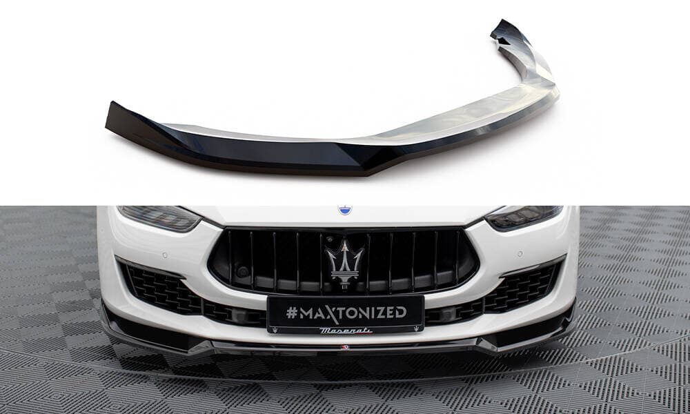 MASERATI GHIBLI 10.2017+ - MAXTON DESIGN FRONTSPOILER LIPPE V.1