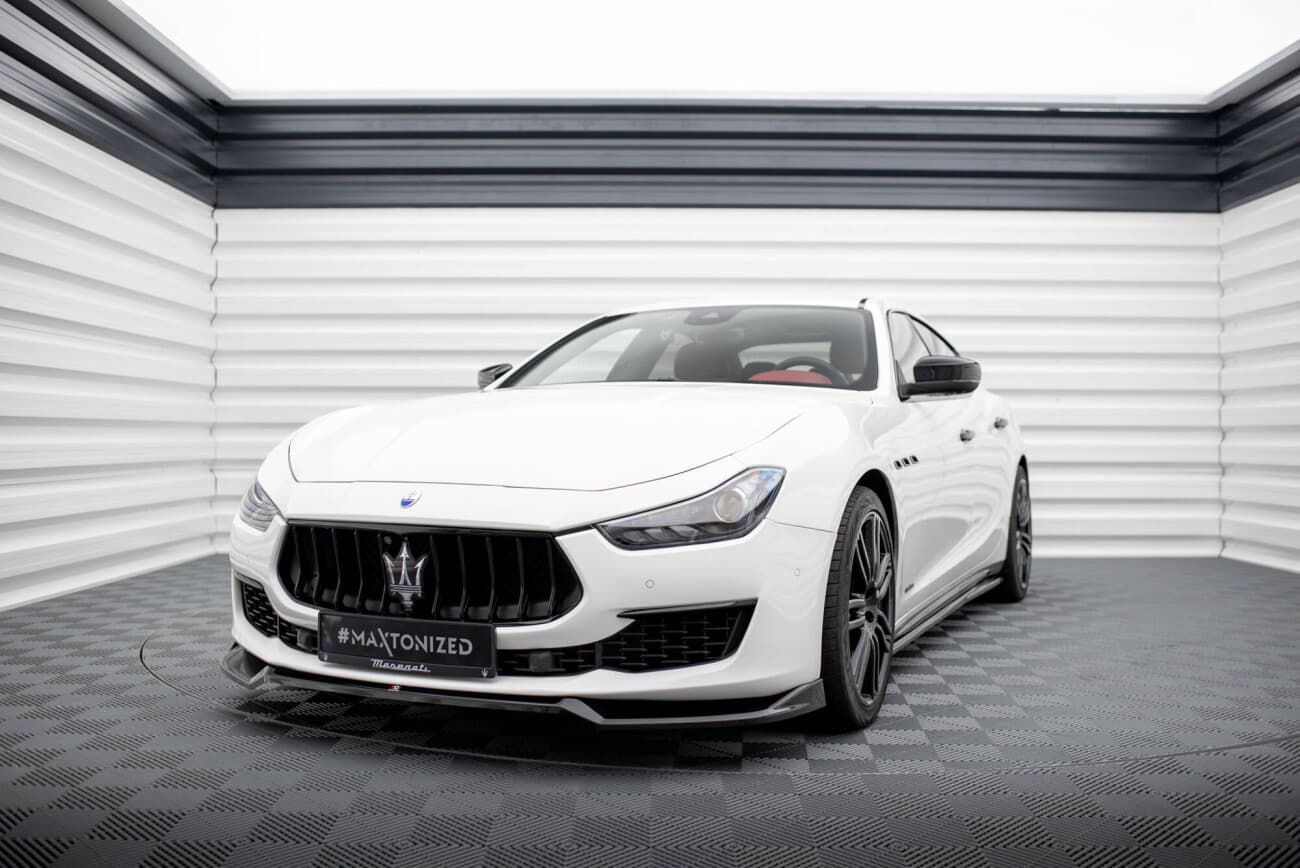 MASERATI GHIBLI 10.2017+ - MAXTON DESIGN FRONTSPOILER LIPPE V.1 – Bild 2