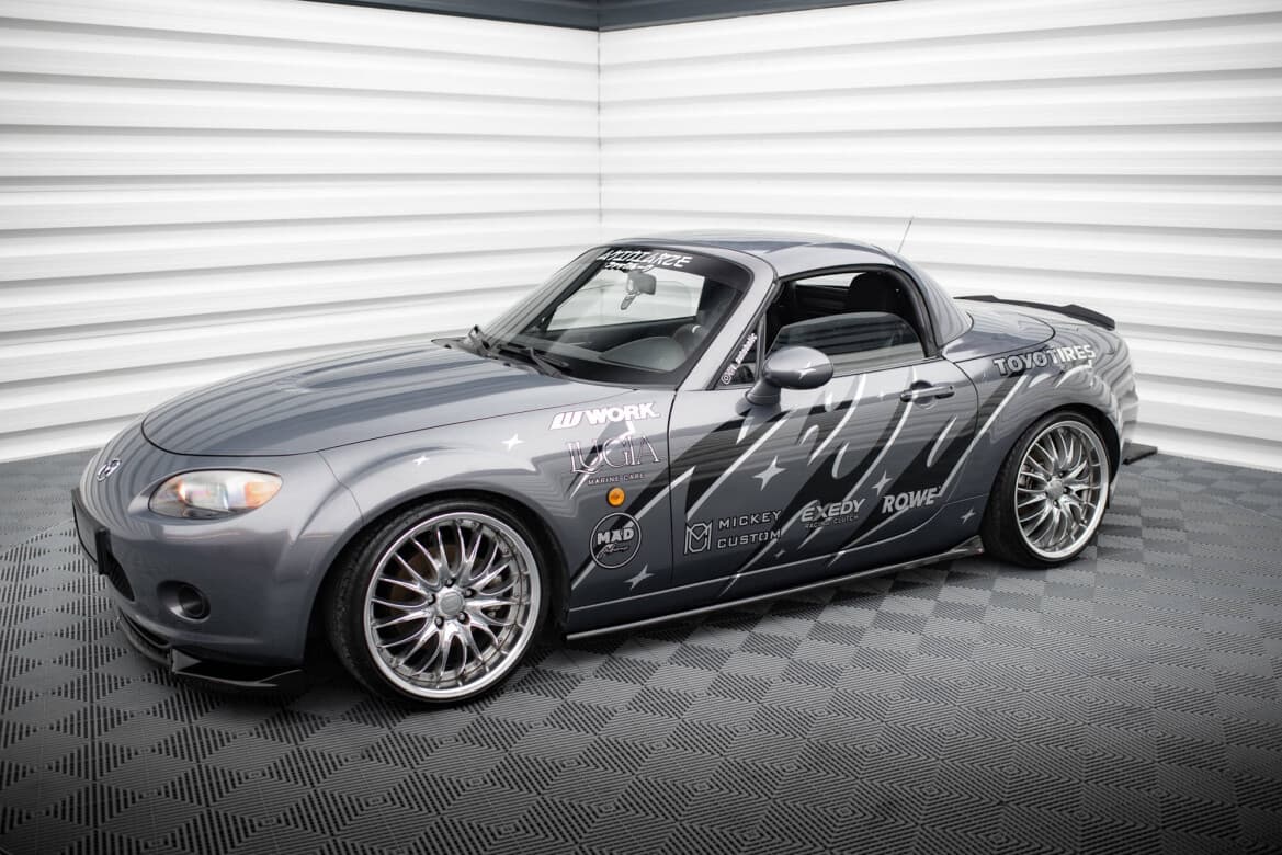 MAZDA MX-5 - MAXTON DESIGN SEITENSCHWELLER ANSATZ CUP LEISTEN – Bild 3