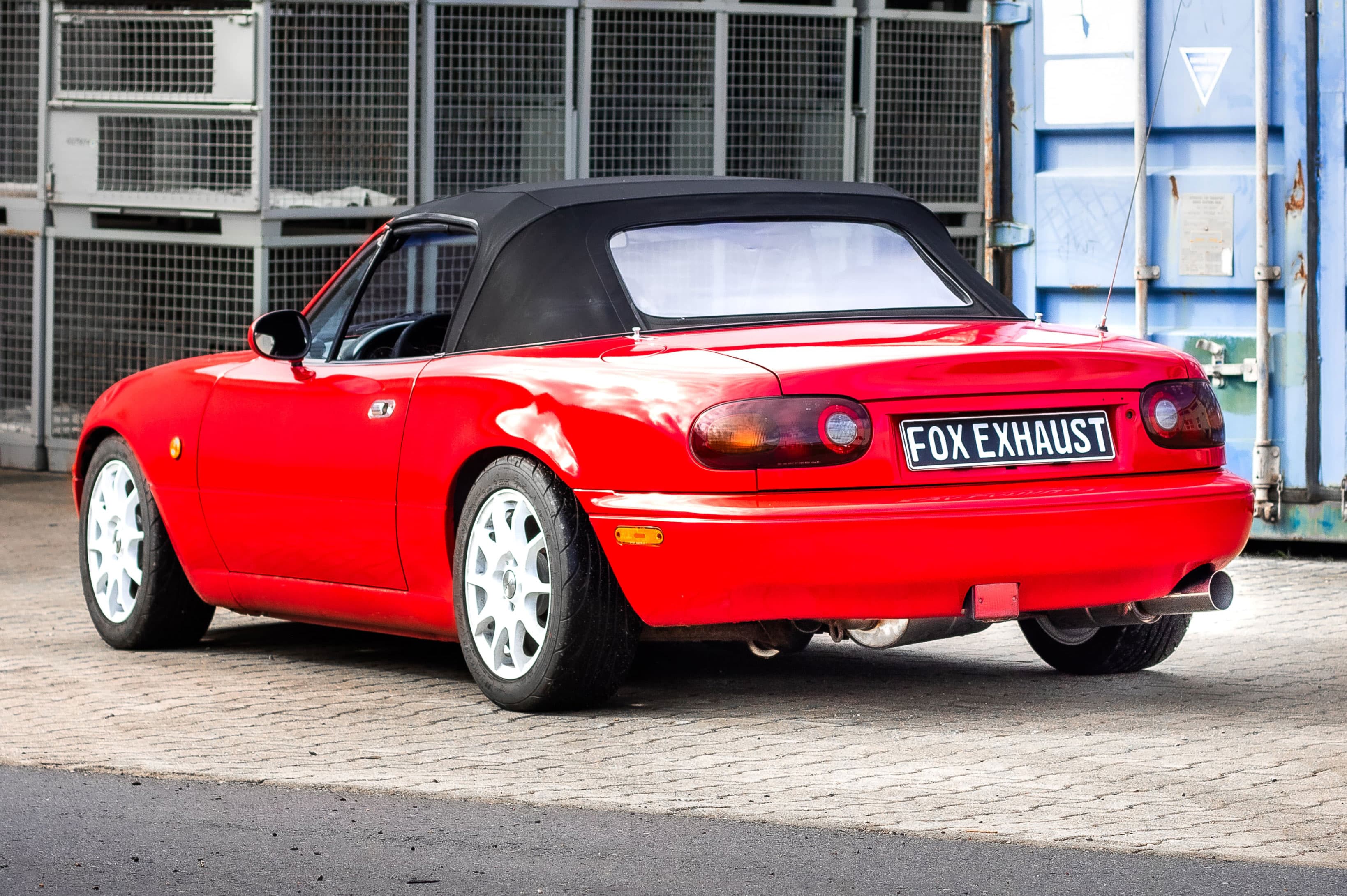 MAZDA MX-5 (NA) - FOX SPORTAUSPUFF ANLAGE AB KATALYSATOR