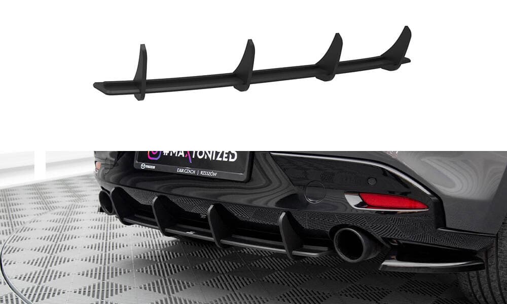 MAZDA 3 - MAXTON DESIGN CNC STREET PRO HECK DIFFUSOR ANSATZ