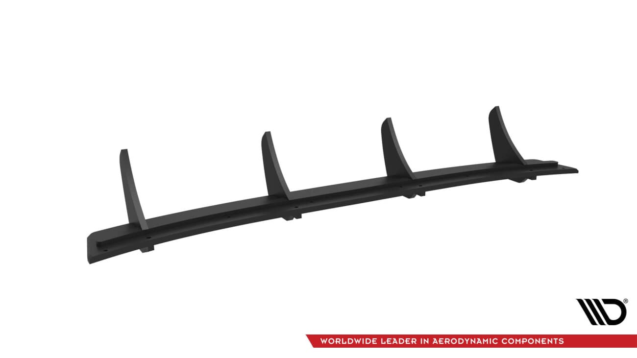 MAZDA 3 - MAXTON DESIGN CNC STREET PRO HECK DIFFUSOR ANSATZ – Bild 4