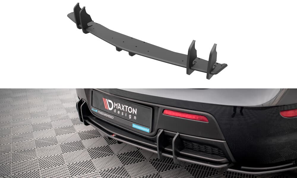 MAZDA 3 - MAXTON DESIGN STREET PRO HECKSCHÜRZEN ANSATZ HECK DIFFUSOR