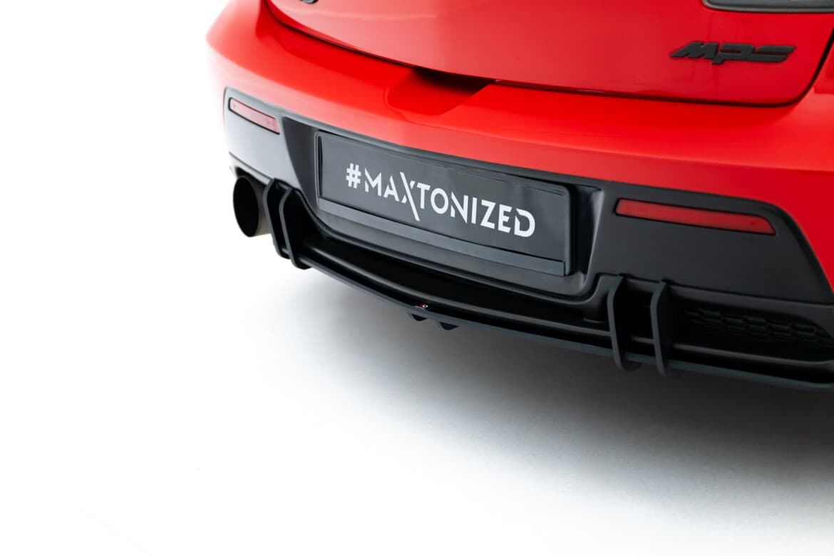 MAZDA 3 MPS - MAXTON DESIGN STREET PRO HECK DIFFUSOR ANSATZ – Bild 2