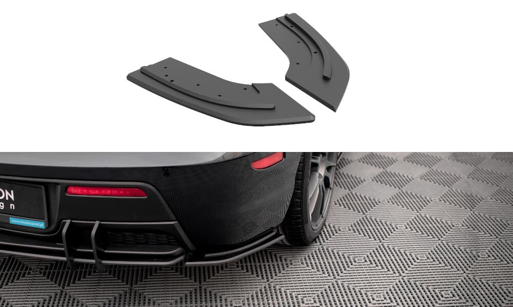 MAZDA 3 - MAXTON DESIGN STREET PRO SIDE DIFFUSOR FLAPS HECKANSATZ V.1