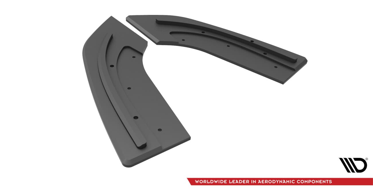MAZDA 3 - MAXTON DESIGN STREET PRO SIDE DIFFUSOR FLAPS HECKANSATZ V.1 – Bild 5